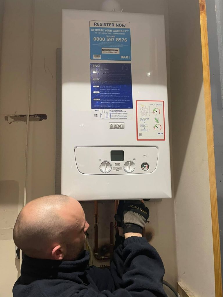 New Baxi Boiler Install